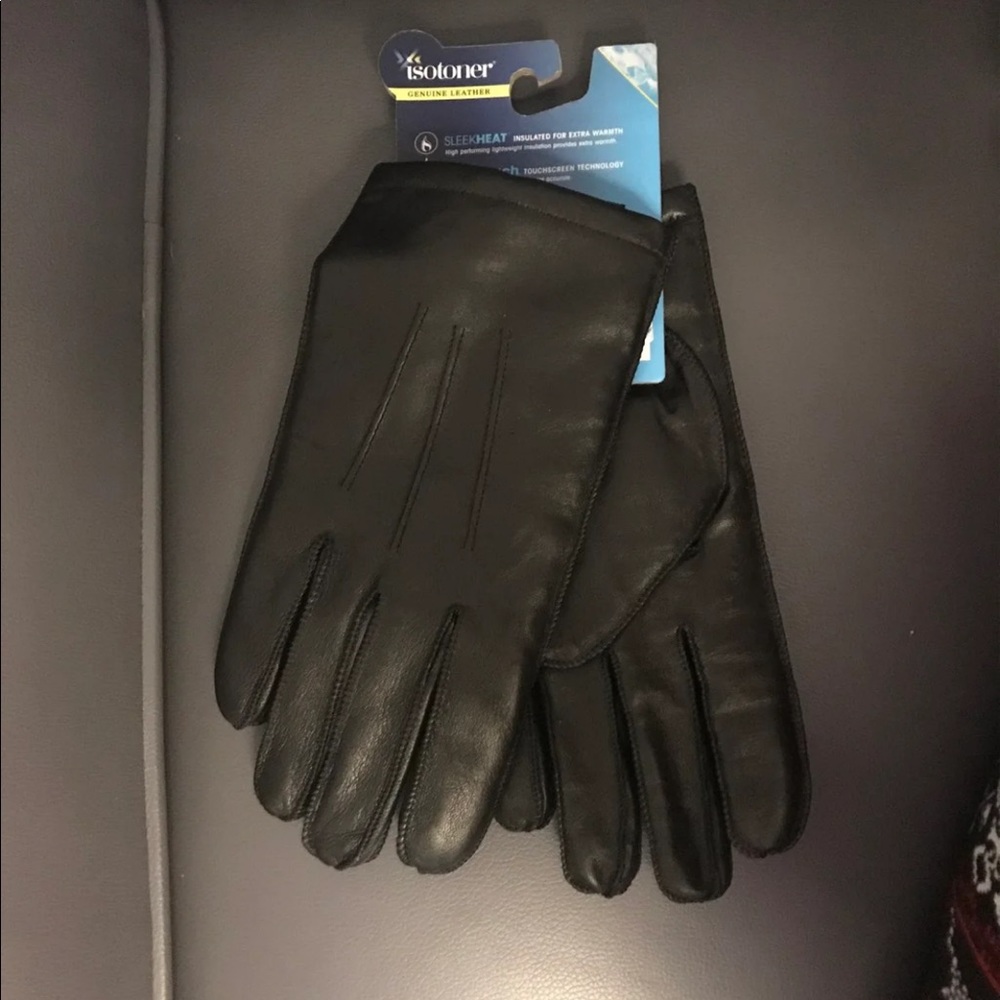Genuine leather gloves